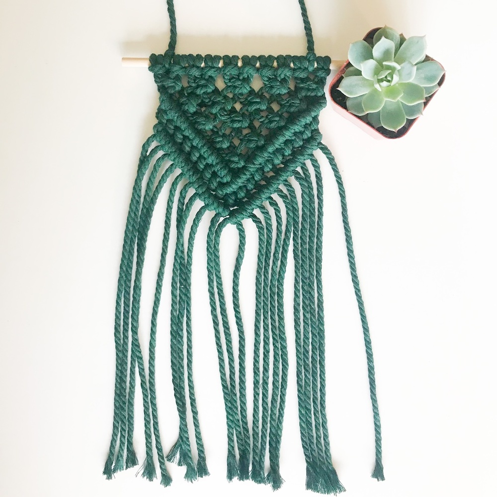 Mini Macrame Wall Hanger